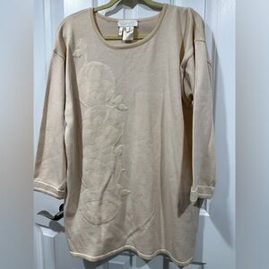 Escada Beige Knit Top